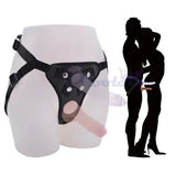 Double Penetration Strap On Harness Dual O Ring Dildo Attachment For Male Woman