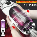 10 Modes Sex Machine Automatic Telescopic Male Masturbaters Stroker Sex Toys Men