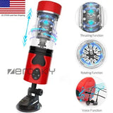 Automatic Rotating Male Masturbaters Stroker Cup Blowjob Machine For Men Sex Toy