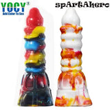 YOCY Silicone Dildo Couples Flirting