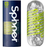 Tenga Spinner Male Masturbater Clear Soft Sucking Stroker Reusable Sleeve Unique