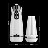 Automatic Sucking Male-Masturbator-Cup Blowjob Machine Handsfree Stroker Sex-toy