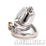 New Stainless Steel Male Chastity Device Men Metal Cage Locking Belt Restraint