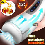 Automatic Sucking Male Masturbator Heating Pocket Pussy Blowjob Stroker for Men