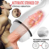 Masturbaters Automatic HandsFree Male Blowjob Vagina Cup Stroker Sex Toy