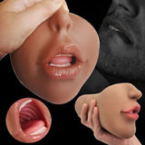 Male Masturbator Realistic Mouth Pussy Blowjob Stroker Pocket Sex Toys for Men