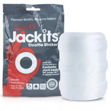 Screaming O Jackits Throttle Stroker Clear - Masturbation Sleeve for Men