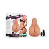 Blush X5 Men-Amanda's Lusty Bottom-Ribbed 2 Hole Stroker-Remote Control Vibrator