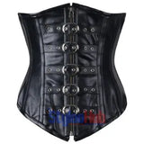 Genuine Leather Heavy Duty Full Steel Bonend For Perfect Hourglass Corset C32L