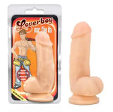 Blush Mr. Fix It - Thick 7" Realistic Suction Cup Dildo For Women Men - Beige