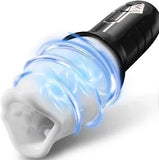 Automatic Electric Penis Enlarger Male Masturbator Stroker Cup Blowjob Lubricant