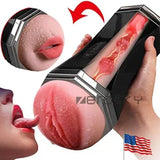 Masturbaters Automatic HandsFree Male Pocket pussy Cup Blowjob Stroker Men Toys