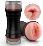 Taza de coño de bolsillo para hombres, masturbador masculino, mamada, copa Oral, Stroker, Juguetes sexuales vaginales