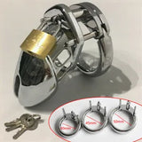 Male Chasity Cage Belt Device Lockable BDSM Bondage For Slave Reatraints