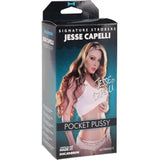 Doc Johnson Jesse Capelli Pocket Pussy Stroker Beige - Masturbation Sleeve