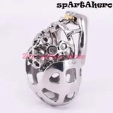 Spikes Cage Stainless Steel Arc Male Chastity Devices Scrotum Sleeve Gear New