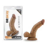 Blush Dr.Skin-6.5''Long 1.5''Thick Soft Realistic Dildo with Balls-Suction Cup