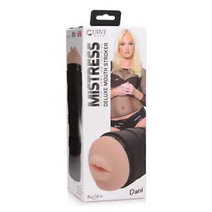 Mistress Dani Deluxe Mouth Oral Stroker Control Suction Male