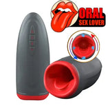 Automatic Rotating Heating Male Masturbaters Cup Deep Throat Blowjob Stroker Men