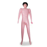 Matt inflatable male doll with penis and anus