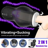 Male Masturbaters Automatic Blowjob Sucking Penis Stroker Vibrator Men Sex Toys