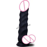 New Dildo with Suction Cup Penis Female Masturbator Sex Toys for Women Anal Plug