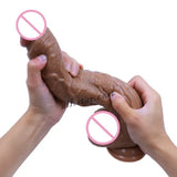 New Realistic Dildo Silicone with Suction Cup for Women Anal Sex Toys for Adults