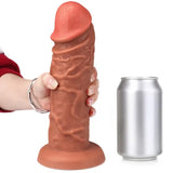 10.6"*2.3" Big Size Realistic Silicone Huge Peni Dildo Dong Dick Women Adult Toy