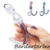 Crystal Glass Anal Plug Masturbation G-Spot Massager Tmasturbation Sex Toys