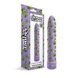 Stoner Vibes Pack A Fatty Vibrator Weed Design Multi Speed Vibe Toy Purple Haze