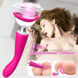 Automatic Sucking Clit-Licking-Vibrator-G-Spot-Dildo-Nipple-Oral-Sex-Toys-Women