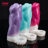 Male Fantasy Dragon Penis Sleeve Hollow Dildo Soft Silicone Cock Enlargement