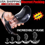 Huge Big Extra Large Silicone Anal Butt Plug Dildo G-spot Sex Toy for Women Men