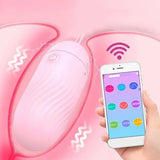 APP Bluetooth Remote Control Vibrator Jump Egg Clitoral G-spot Stimulator Toy
