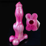 Soft Silicone Penis Sleeve Extender Cock Enlargement Fantasy Knot Sheath Sex Toy