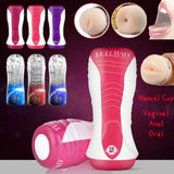 3D Realistic Vagina Masturbation Pussy Cup For Men Male Masturbators Sex Toy