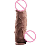 Huge Realistic Dildo Silicone Penis Dong with Skin Feeling Masturbation Sex Toys