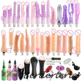 NEW LISTING3XLR Sex Machine Attachments Extension Rod Tube Sex Machines 3 Prong Accessories