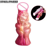 Penis Sleeve Alien Fantasy Enlargement Devise For Adult Ejaculation to Sex Toys