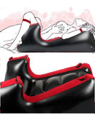 Sex Furniture BDSM Open Leg Bondage Cushion Inflatable Sofa With Cuff Kit