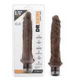 Blush Dr Skin- 9.75''Real Feel Realistic Multi Speed Bendable Vibrating Dildo