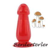 Penis with Suction Cup Wine Red Dildo G-spot Stimulation Massage Women Sex Toys