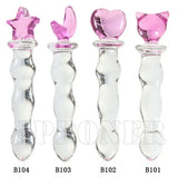 Female masturbator g spot glass plug beads for woman plugs buttplug sex toys