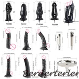 NEW LISTINGVac-u-Lock Huge Dildo for Sex Machine Silicone/VAC Penis Big Anal Plug Sex Toys