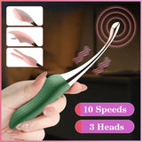 10Speed Extra Small Slim Clit Anal G-spot Vibrator Stimulator Sex-toys for Women