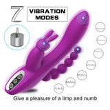 Sex Toys For Female Adult Vibrator Rabbit G-Spot Clitoris Dildo Nipple Massager