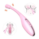 Vibrating Dildo Massager G-Spot Clit Nipples Orgasm Vibrator Sex Toys for Women