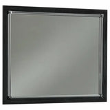 Ashley Furniture Kaydell Bedroom Glass Mirror in Black