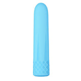 Vibrador de bala recarregável de diamante azul